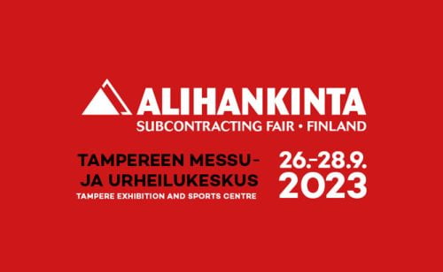 Grönmark mukana Alihankinta-tapahtumassa Tampereella 26.-28.9.2023.