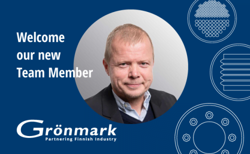 Tommi Kyllästinen, Technical Sales Manager aloitti Grönmarkilla 4.9.2023.