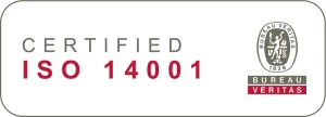 ISO14001 ympäristösertifikaatti Grönmarkille.