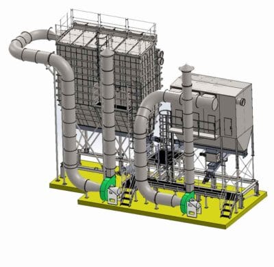 Letkusuodatin – asiakaskohtaisesti suunniteltuja pölynpoistojärjestelmiä teollisuuteen.